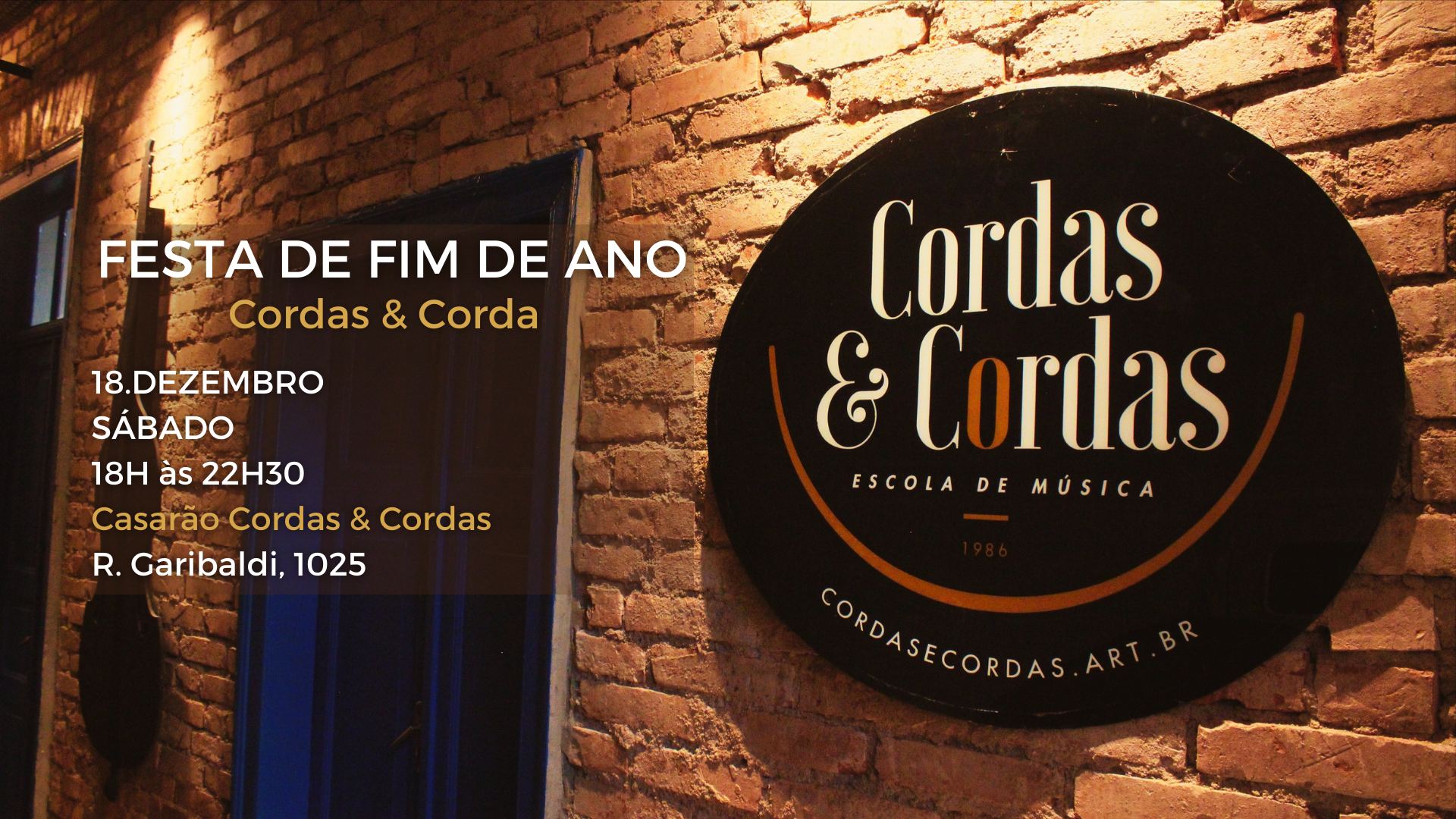 Festa de Fim de Ano Cordas e Cordas