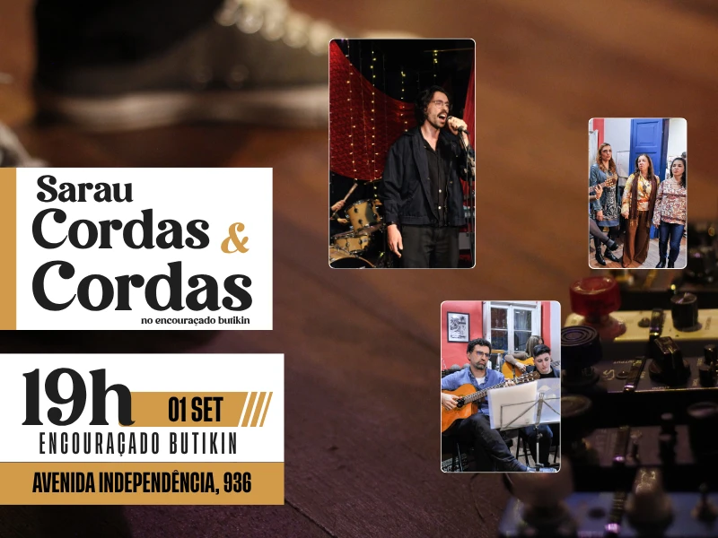 Sarau Cordas & Cordas no Encouraçado